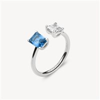Anello Brosway Donna FANCY FREEDOM BLUE in Argento Zirconia FFB09B - FFB09B